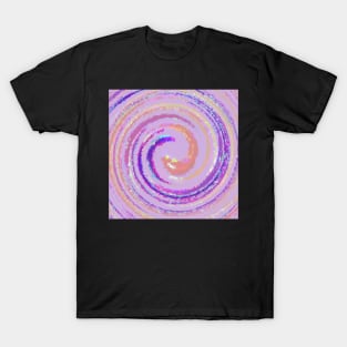 Diamond Purple Swirl T-Shirt